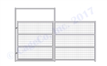 1-7/8 Horse Corral Gate 4-Rail with Welded Wire