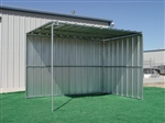 Horse Shelter, 2 Sided, Covered