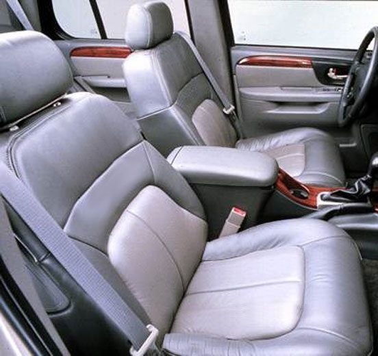 GMC Envoy XL Katzkin Leather Seats 2003 2004 AutoSeatSkins