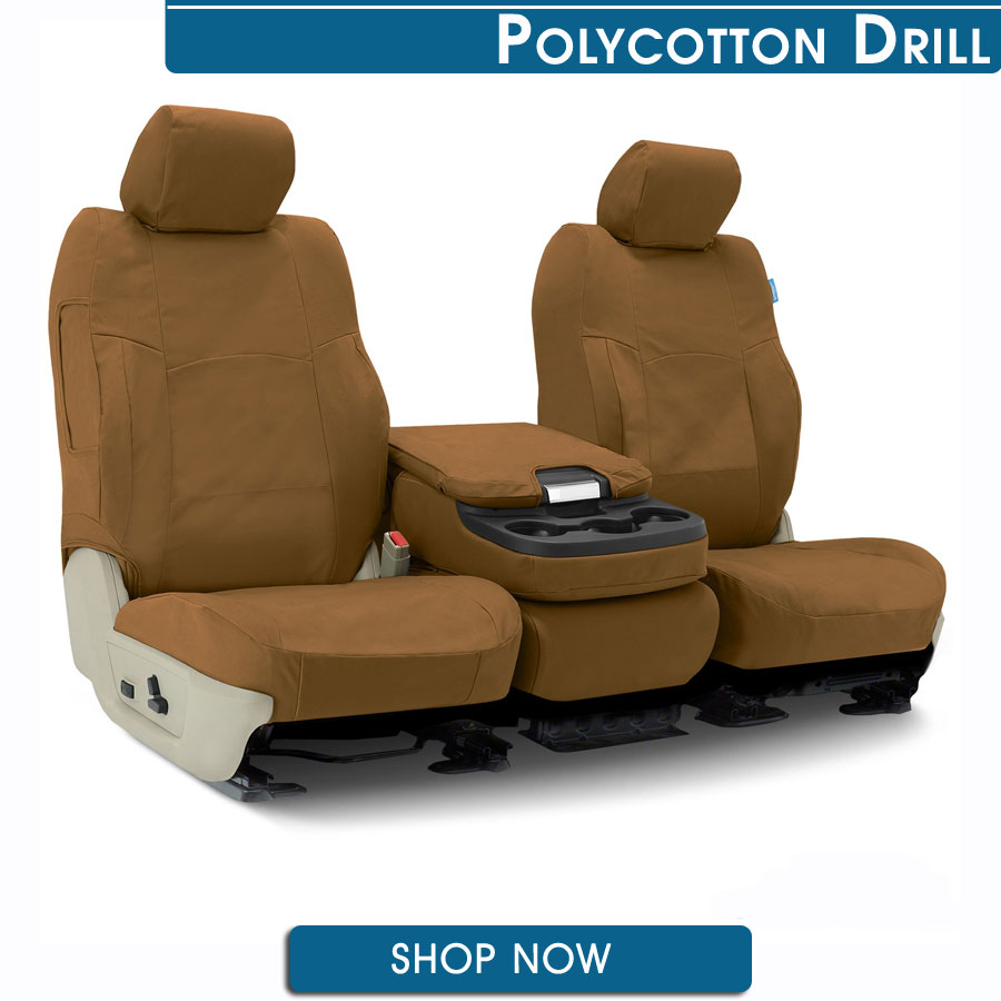 Pollycotton Auto Seat Cover | AutoSeatSkins.com