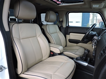 Hummer H3 Katzkin Leather Seats, 2006, 2007, 2008 (manual driver and passenger seat)