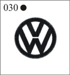 Katzkin Embroidery - Volkswagen Logo, EMB-030