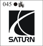 Katzkin Embroidery - Saturn logo (solid), EMB-045