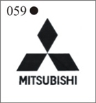 Katzkin Embroidery - Mitsubishi Logo, EMB-059