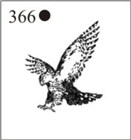 Katzkin Embroidery - Falcon, EMB-366