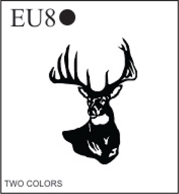 Katzkin Embroidery - Deer, EMB-EU8