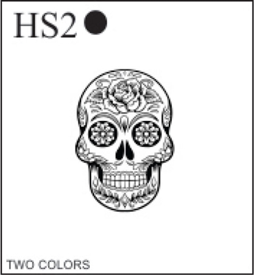 Katzkin Embroidery - Sugar Skull, EMB-HS2