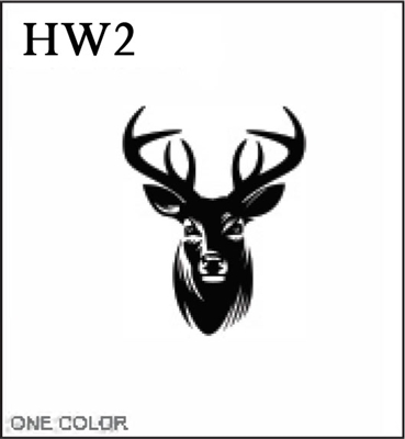 Katzkin Embroidery - Deer, EMB-HW2