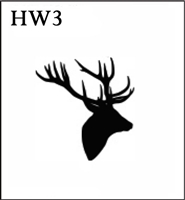Katzkin Embroidery - Deer, EMB-HW3