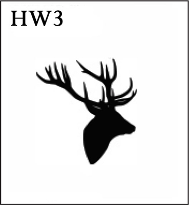 Katzkin Embroidery - Deer, EMB-HW3