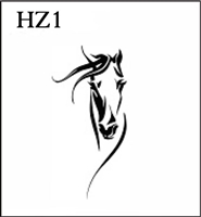 Katzkin Embroidery - Horse, EMB-HZ1