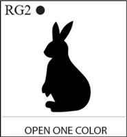 Katzkin Embroidery - Rabbit, EMB-RG2