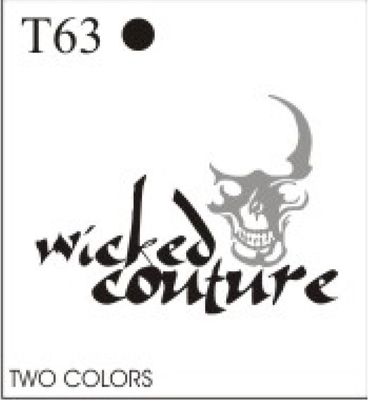 Katzkin Embroidery - Wicked Couture, EMB-T63