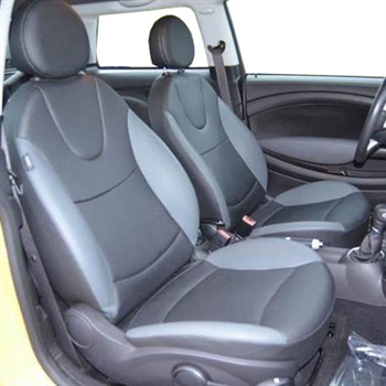 Mini Cooper Base Hatchback / Clubman Katzkin Leather Seats, 2007, 2008, 2009, 2010, 2011, 2012