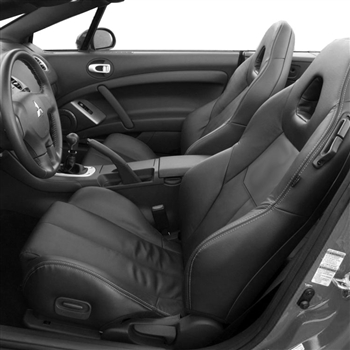 Mitsubishi Eclipse Convertible Katzkin Leather Seats, 2007, 2008, 2009, 2010, 2011, 2012