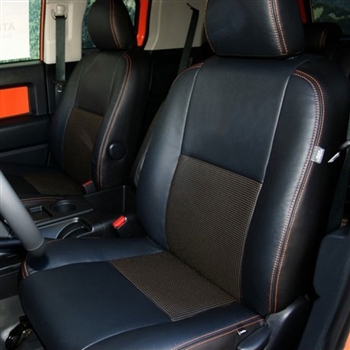 Toyota FJ Cruiser Katzkin Leather Seats (without SRS front seat airbags), 2007, 2008