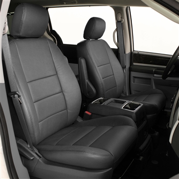 Chrysler Town & Country Katzkin Leather Seats (3 passenger middle row, with 2 child seats), 2008, 2009, 2010