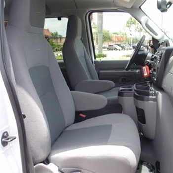 2008-2012 FORD E-350 XL / XLT PASSENGER VAN Katzkin Leather Interior (3 row)