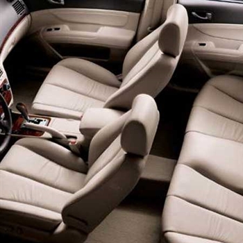 Hyundai Sonata GLS, SE Katzkin Leather Seats (factory design), 2008