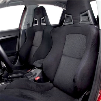 Mitsubishi Lancer Evolution Katzkin Leather Seats, 2008, 2009, 2010, 2011, 2012, 2013, 2014