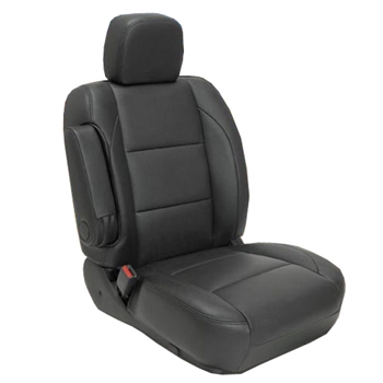 Nissan Armada Katzkin Leather Seats, 2008, 2009 (slip cover driver and open back passenger front seat)
