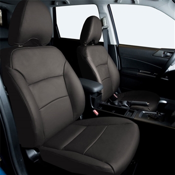 Subaru Forester Katzkin Leather Seats (manual driver seat, without rear cushion console), 2011, 2012, 2013