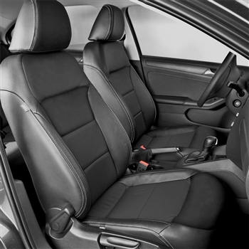 Volkswagen Jetta S / SE Sedan Katzkin Leather Seats, 2011, 2012, 2013, 2014, 2015, 2016, 2017, 2018