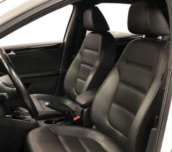 Volkswagen Jetta SE / SEL / TDI Sedan Katzkin Leather Seats, 2011, 2012, 2013, 2014, 2015, 2016, 2017, 2018