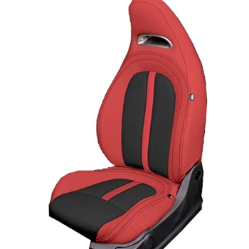 Fiat 500 Abarth Katzkin Leather Leather Seats, 2012, 2013