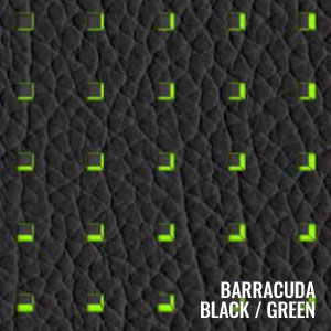 Katzkin Barracuda Black / Green