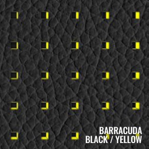 Katzkin Barracuda Black / Yellow