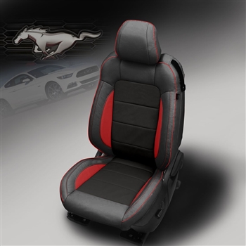 Ford Mustang Coupe V6 / GT / ECO Katzkin Leather Seats, 2015, 2016, 2017, 2018, 2019, 2020, 2021, 2022, 2023