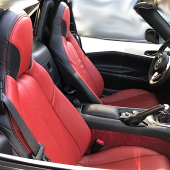 Fiat 124 Spider Katzkin Leather Seats (without headrest speakers), 2017, 2018, 2019, 2020