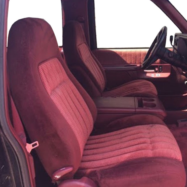Chevrolet Blazer K5 2 Door Katzkin Leather Seats, 1992, 1993, 1994 |  AutoSeatSkins.com