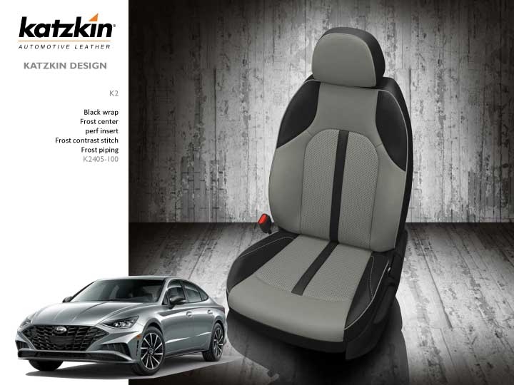 Hyundai Sonata Hybrid SEL Katzkin Leather Seats, 2020, 2021, 2022