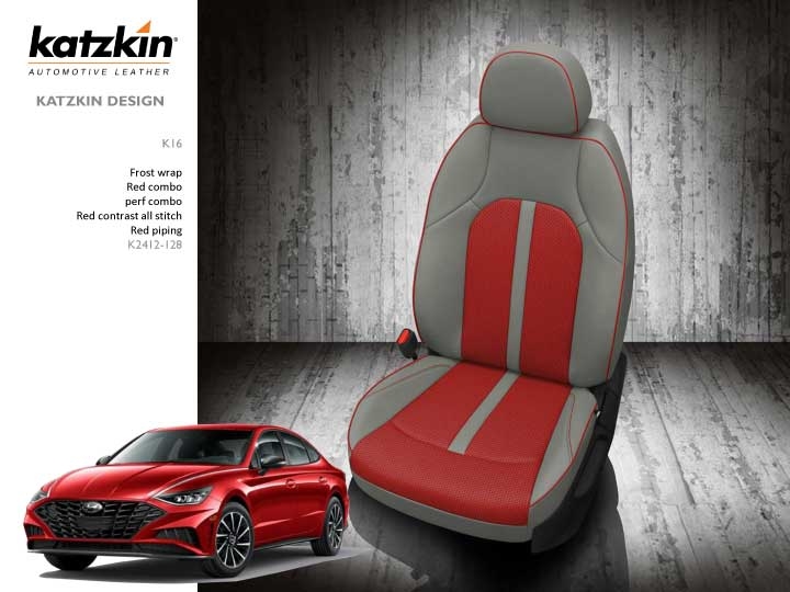 Hyundai Sonata Hybrid SEL Katzkin Leather Seats, 2020, 2021, 2022