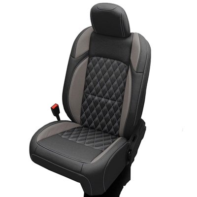 Jeep Gladiator Mojave Katzkin Leather Interior (replaces factory cloth with rear armrest), 2020, 2021, 2022, 2023