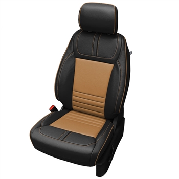 Ford F150 Crew Cab XLT Katzkin 'Platinum Design' Leather Seats (2 passenger front seat), 2021, 2022, 2023, 2024