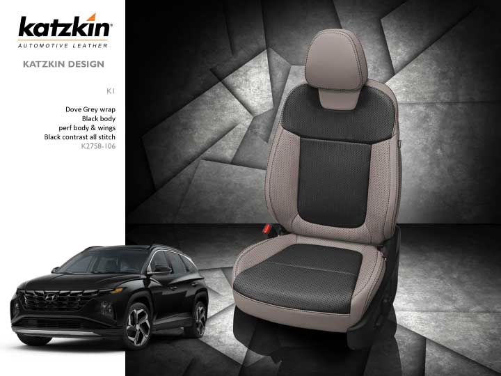 Hyundai Tucson Hybrid Katzkin Leather Seats, 2022, 2023