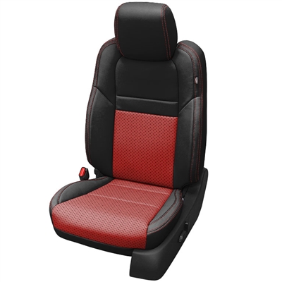 Nissan Frontier Crew Cab Katzkin Leather Seats (electric driver's seat, with rear armrest), 2022, 2023, 2024