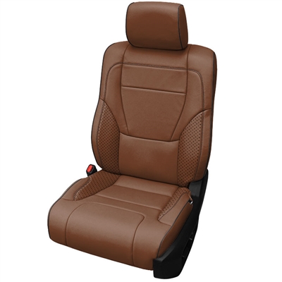 Toyota Tundra Crewmax Katzkin Leather Seats (with driver's leg extension), 2022, 2023, 2024