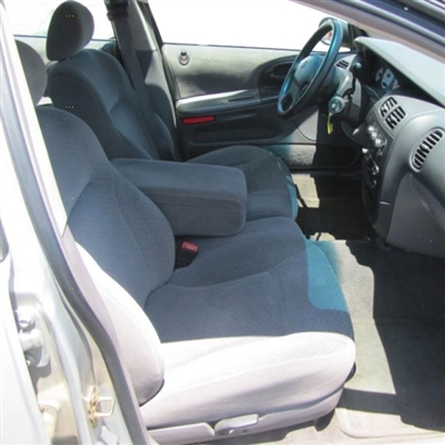 Dodge Intrepid Katzkin Leather Seats (front bench without airbags, split rear), 1998, 1999, 2000, 2001, 2002, 2003, 2004