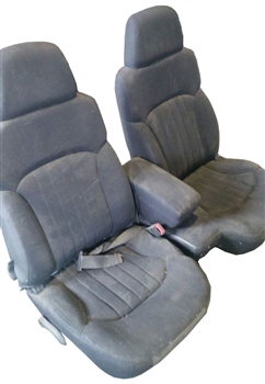 GMC Jimmy 4 Door Katzkin Leather Seats (HB 3 passenger front seats), 1998, 1999, 2000, 2001, 2002, 2003, 2004, 2005