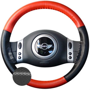 Ford Mustang Leather Steering Wheel Cover by Wheelskins
