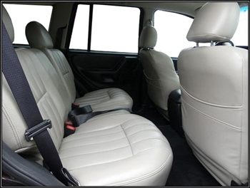 Jeep Grand Cherokee Katzkin Leather Seats (channeled design), 1999, 2000, 2001, 2002