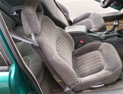 Pontiac Grand Am 2 Door Katzkin Leather Seats, 1999, 2000, 2001, 2002, 2003, 2004, 2005