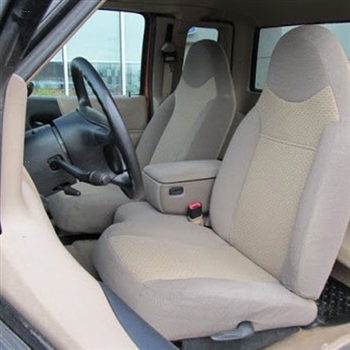 Mazda B Series Extended Cab Katzkin Leather Seats (3 passenger front seat), 1999, 2000