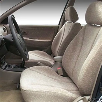 Hyundai Elantra Sedan Katzkin Leather Seats, 2000