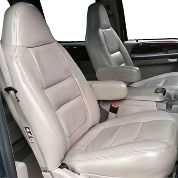 Ford F250 / F350 Super Cab Katzkin Leather Seats (HB 2 passenger front seat), 2001