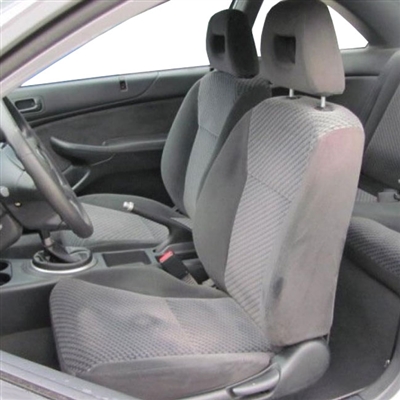 Honda Civic Coupe HX, LX, EX, DX Katzkin Leather Seats, 2001, 2002